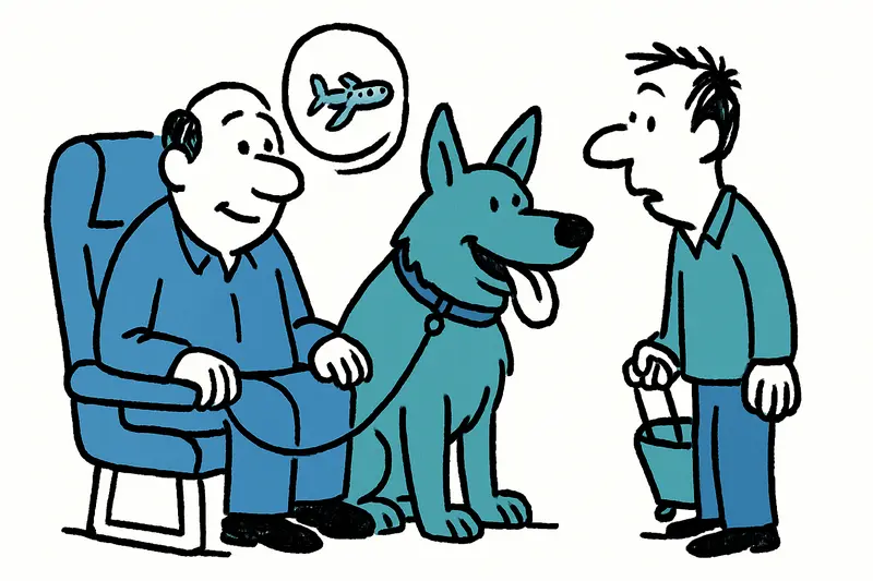 Perros grandes en la cabina: cómo los turistas de Mallorca embarcan sin estrés