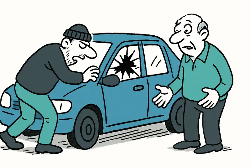 Serie de robos de coches en Palma: más de 30 vehículos dañados en urbanización